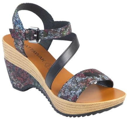 CHATTAWAK FEMME SANDALE COMPENSEE MAELLE F.NOIR, 39