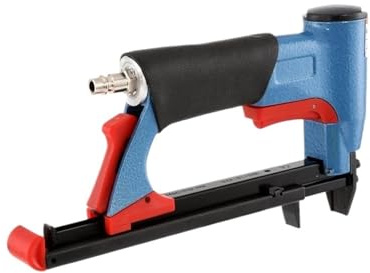 BORRGTU Graffettatrice pneumatica Senza Olio Cucitrice pneumatica ad Aria 4-16mm Chiodatrice Cucitrice Strumento for mobili Lavorazione del Legno Rivettatrice pneumatica for Pistola ad Aria compressa