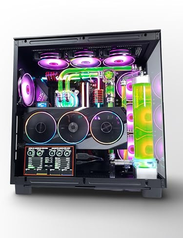 VIXIA High End Custom Watercooled Gaming PC - Intel Core i7 14700K - GeForce RTX 4080 Super DDR6X 16GB - DDR5 64GB 3000MHz - PCIe4.0 M.2 NVME 2TB - Black - VXS-110B