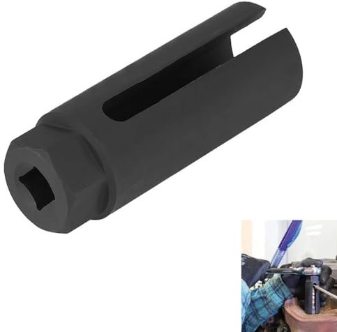 Oxygen Sensor Socket Set Wrench Remover Tool, 19mm 1/2 Drive Oxygen Sensor Offset Removal Socket