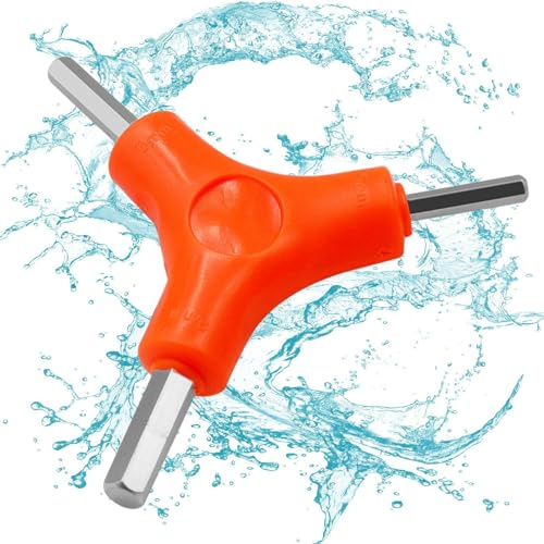 Shenrongtong Y Wrench Tool | Internal Hex Key Combination Repair Tools,3mm 4mm 5mm Steel Hex Key Combination Repair Tools for s