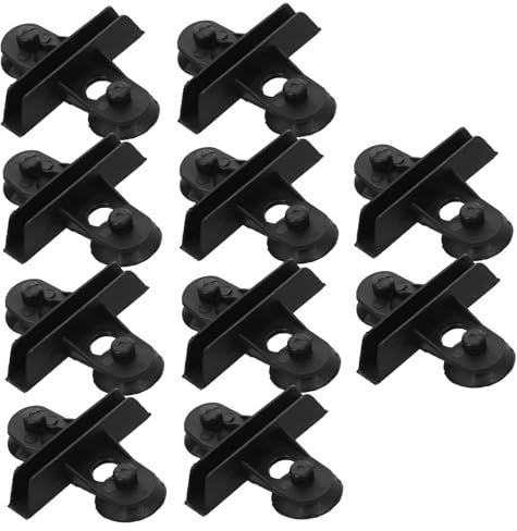 Happyyami 10pcs Fish Tank Accessories Organizer Suction Cup Clips for Aquarium Partition Plate