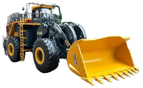 Veicoli Proporzionali 1:43 Per Pala Gommata Carrello Elevatore Grandi Dimensioni Macchine Edili Minerarie Modelli Lega Collezione Giocattoli Mini Modello Di Auto