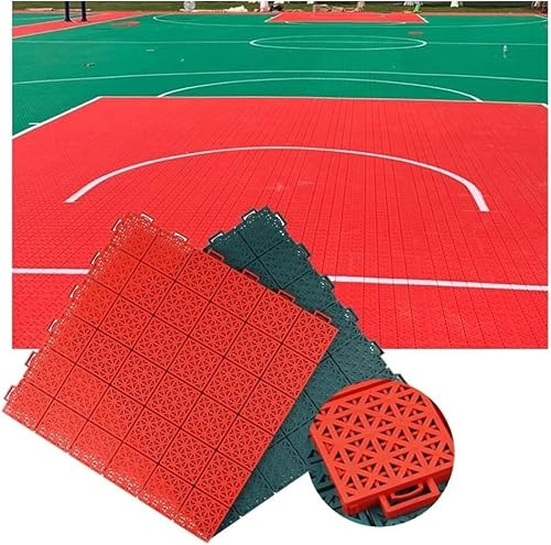 ININOSNP Antideslizante Baldosa Modular entrelazada for Suelo, Multifuncional, for Exteriores, Resistente a la Intemperie y Antideslizante.(Giallo)