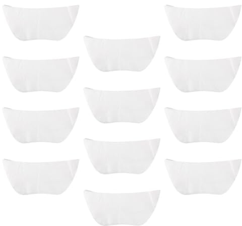 Hemobllo Masque Cou en Papier Non Tissé Hydratant 100 Pièces, Masque de Cou Respirant en Papier Végétal, Soin Visage Spa pour Peau Nourrie et Protégée