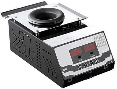MS-50 250w Digital sin plomo aleación crisol derretir estaño 0,6 KG temperatura ajustable horno de fusión de estaño