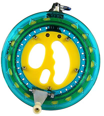 Mint's Colorful Life Drachenschnur Seilwinde für Drachen, 200m Schnüre und Stecker bereit. EIN gutes Flugspielzeug Geschenk für Ihre Kinder/Teenageralter (Blau)