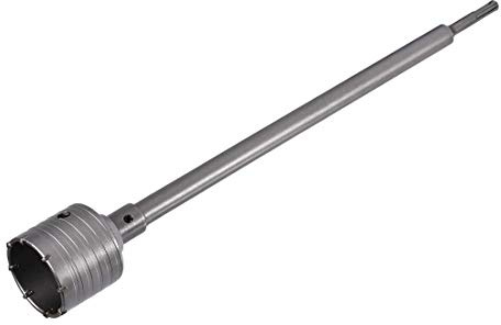 Wandbohrer, 70 mm, Beton, Stein, Lochsäge, Cutter, 440 mm, Bohrtiefe, runder Schaft, mit Schaft für Schlagbohrmaschine SDS X4