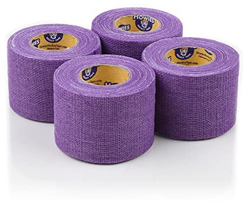 Howies Hockey-Tape – Pro und Stretch Grip Hockey-Tape (4 Stück) Coband Coband Cohesive Wrap… (Purple Pro)