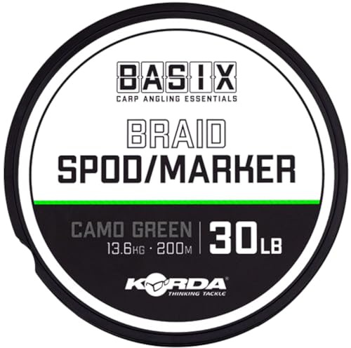 Korda geflochtene Angelschnur zum Karpfenangeln Basix Spod/Marker Braid