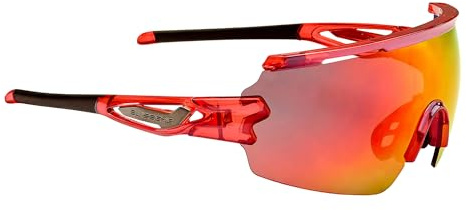 SWISSEYE Signal Sportbrille (100% UVA-, UVB- und UVC-Schutz, verstellbarer Nasenbereich, splitterfreies Material, inkl. Etui)