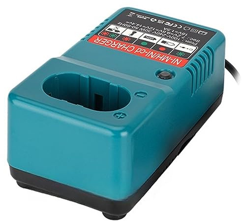 Ni-MH Ni-Cd Battery Charger for Makita, DC1804T Battery Charger Compatible with Makita 7.2V 9.6V 12V 14.4V 18V PA12 PA14 6010D 6261D