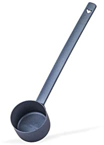 Cucharas de cocina Cuchara de medición de acero inoxidable Mango largo Cucharada Cucharada Polvo Matcha Polvo Polvo Cuchara cuantitativa 8G cucharas de mesa (Color : A)