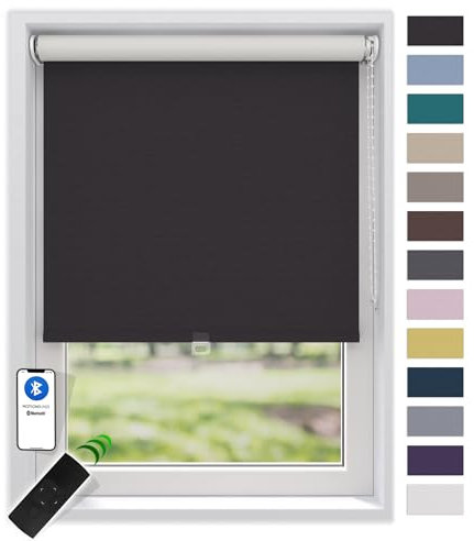 EFIXS Thermorollo White Reflex, Breiten: 40-240, Höhe bis 275 cm, Hier 200 x 190 cm (BxH) Anthrazit, Verdunklungsrollo, Kettenzug, Springrollo, Motor