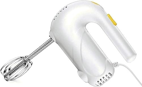 QWBDNMQP Frullino for Le Uova Elettrico, sbattitore Manuale con Pulsante da Cucina Portatile Turbo, Cottura, frullino for Le Uova con Motore ad Alta Potenza