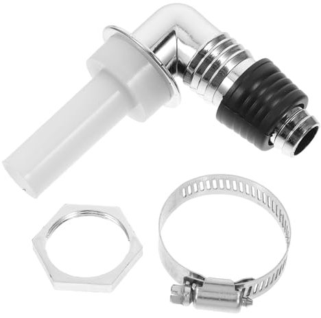 KONTONTY Washing Machine Drain Hose Connector Strainer Adapter for Washer Machine Drainage Pipe Fitting Hose Clamp Floor Drain Coupler