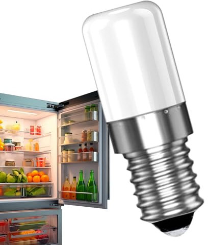 Kühlschranklampe – Ersatz der LED-Lampe für Kühl-/Gefriergeräte | 200 lm LED-Licht für Kühl-Gefrierschrank, energiesparende Küchenbeleuchtung, Leuchtmittel
