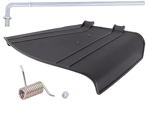 URPIZY Tracteur tondeuse Toro 42 - Tôle de déflecteur et canal d'éjection - Kit avec matériel de montage pour tondeuse à temps 75742, 75742TA, 75742W