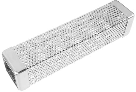 Toyvian Caja Ahumadora De Acero Inoxidable para Barbacoa Gas y Accesorio Resistente Anticorrosión con Gran Capacidad para Ahumar Carne Pescado y Verduras Exteriores