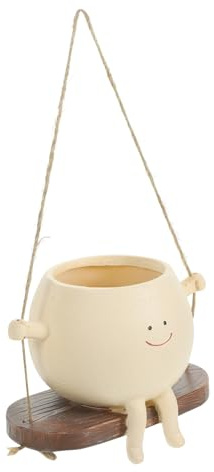 Toddmomy Colgante Exterior Interior Decorativo para Suculentas Fácil De Instalar