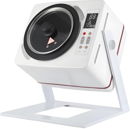 SHENGSHIYU Multicuiseur Fonction Sauté Automatique,2500W Chauffage Induction, 50-240°C,Mélange 360°,Auto-Cuiseur Intelligent 6L pour Famille/Restaurants (Anti-Adhésif Titanium)