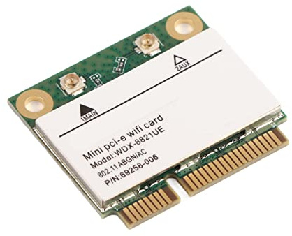 ERYUE Tarjeta de Red WiFi de Doble Banda 2,4G/5GHz 433Mbps para 10, Ordenador Portátil, Escritorio, Solución Inalámbrica, Ideal para Navegación Web Diaria