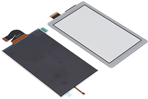 Generic Panneau D'affichage LCD de Remplacement pour Lite, Pièces de Réparation Durables pour une Installation Facile, écran LCD et écran Tactile pour Lite (Gris blanc)