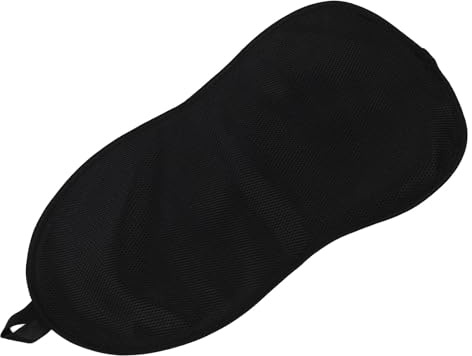 LALADEFIEE Svart Andningsbar Antislip Sadelpad för Hästridning Stötdämpande Sadelkudde med Ergonomisk Passform för Ryttare och Vardagligt Bruk