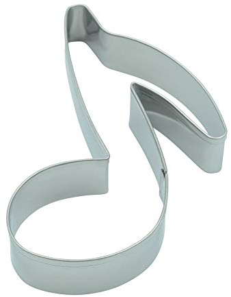 Ausstechform Note 9 cm Edelstahl Ausstecher Keksausstecher Plätzchenausstecher