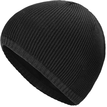 ZLYC Herren Winter Strickmützen Dicke Warme Slouch Beanie Mütze