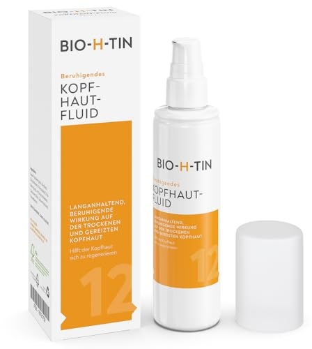 BIO-H-TIN beruhigendes Kopfhaut-Fluid hilft der Kopfhaut sich zu regenerieren, 100 ml Lösung