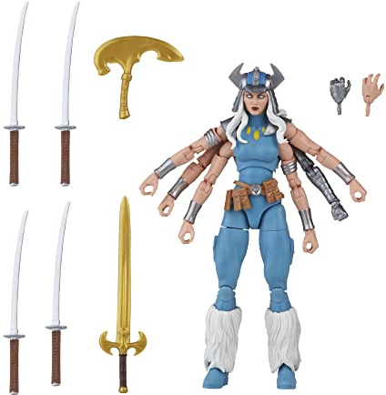 Marvel Legends Series X-Men Classic Spiral 15,2 cm Actionfigur Spielzeug, 8 Zubehörteile