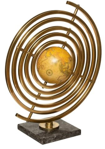 Atmosphera - Globus Sandy Metall - gold - H37 cm - Golden