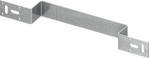 Tece 16/20/25/32 DVGW Messing Wandscheibe Winkel Kupplung T-Stuck (Montageleiste für Wandscheiben, zweifach, 150/80mm (Nr.740112))