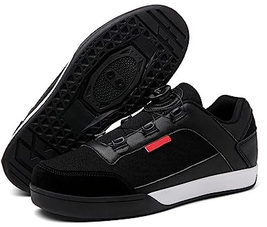 Hixingo Fahrradschuhe Damen Herren MTB Radsportschuhe Rennradschuh Mountainbike Schuhe Sneaker Atmungsaktive Indoor -Radschuhe Fahrrad Outdoor Spin MTB Schuhe -S001