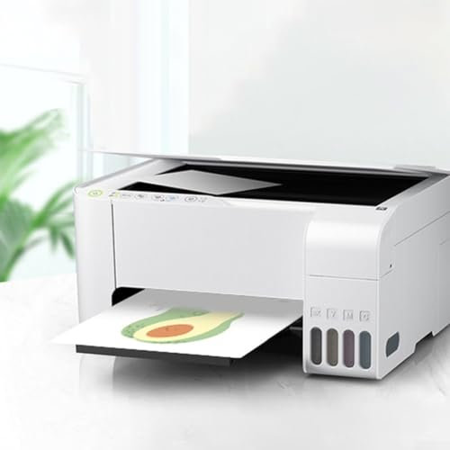 Advokingtap Papel adhesivo de sublimación, 100 unidades, resistente al agua, papel adhesivo de color blanco brillante, trabajo con papel de sublimación para impresora de inyección de tinta (A3-29,7 x