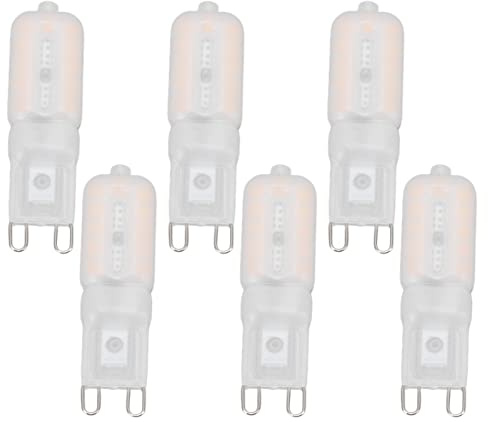 HEEPDD Bulbi a LED per Lampade per Mobili 6pcs Nan (Luce calda 220V)