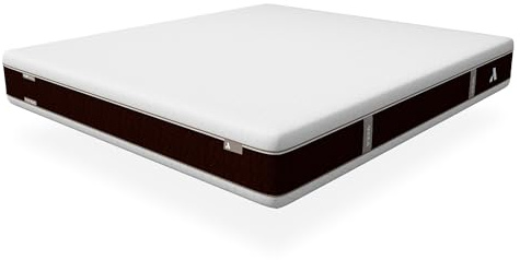MOG CASA - Colchón viscoelástico con muelles ensacados 160 x 200 cm TENKAI by ARQYA, 28 cm Altura, Doble Cara frío y Calor, firmeza Media y Alta, 7 Zonas ergonómicas, Ideal para Cama de Matrimonio