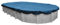 Pool Mate 351224-4PM Bâche d'hiver résistante pour piscine hors sol ovale Bleu 3,7 x 7,3 m