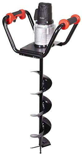 XtremepowerUS Pro-Series 1400W Electric Post Hole Digger Powerhead Include 6 Digging Auger Bit