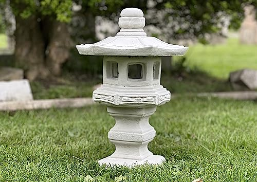 Japanese lantern pagoda statue Concrete pagoda figurine Cement pagoda sculpture Stone Asian decoration Zen garden ornament Large pagoda decoration Handmade pagoda Lover gift