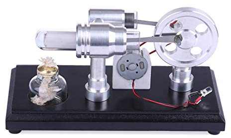 Stirlingmotor Sterling Engine Kit Sterling Motor Pädagogisches Spielzeug Geburtstagsgeschenk Kinder und Technikbegeisterte