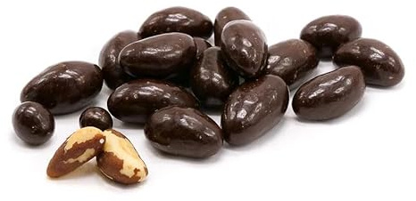 Persis Dark Chocolate Covered Brazil Nuts – Premium Whole Brazil Nuts Coated in Rich Dark Chocolate | Gourmet Snack, Natural Ingredients, High in Selenium - 1kg