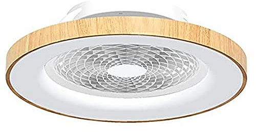 Mantra Tibet LED Ventilatore e Plafone da Soffitto Gestito Da APP Amazon Alexa Google Home By José ignacio Ballester - Legno/Bianco