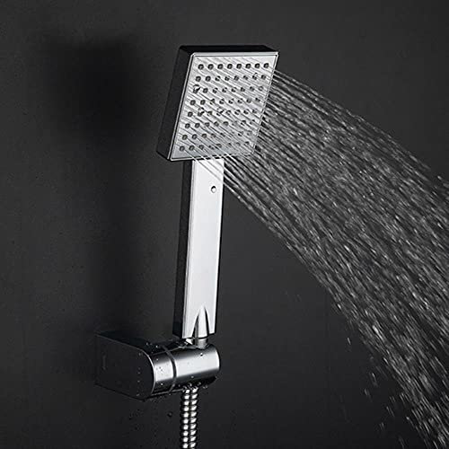 AFUDER Thermostatic Bathtub Faucets Bath Mixer with Thermostat Mixer Faucets Wall Mounted Waterfall Bathroom Faucets