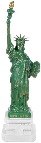 Cabilock Estatua Libertad de Resina Verde, Adorno de Mesa Creativo | Decoración de Escritorio para Hogar y Oficina, Estilo Chic, Adecuado para Colegas y Familia