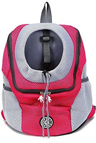 SWZEC Hundeliebling™ Hunderucksack (S,Rot)