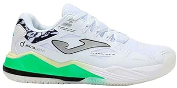 Joma SPIN 2502 Herren Weiß Schwarz Tennis/Padel Schuhe-