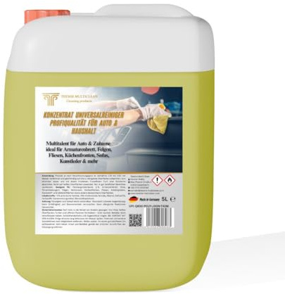 Teeshe MultiClean Universalreiniger Konzentrat – Profiqualität für Auto & Haushalt – 5 l / 10 l – Made in Germany (5l)