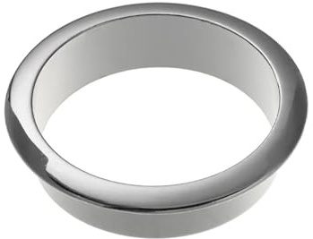 Pasacables Mesa 10 Uds. De Ojales for Cable de Escritorio de Ordenador de aleación de Zinc, Cubierta de Orificio de Alambre(Silver,40mm)